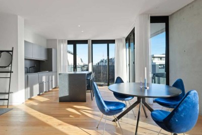 Dachgeschosswohnung mit Süd-Ost-Terrasse und Einbauküche