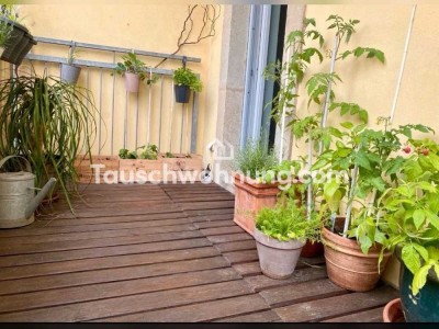 Tauschwohnung: Tausche 3-Raumwohnung gg. 2-Raumwohnung