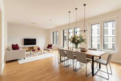 Moderne Wohnung mit Balkon zum ruhigen Innenhof!