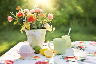 Himmlische Familien-Wohnung mit Sonnenterrasse und großem Garten, barrierefrei.