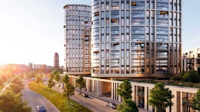 Neubau-Townhouse, direkt am Main und in der Nähe der EZB