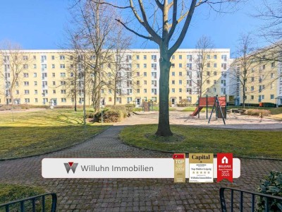 Kleine 2RW mit  Balkon in ruhiger Lage - tolle Infrastruktur und Verkehrsanbindung - FERNWÄRME!