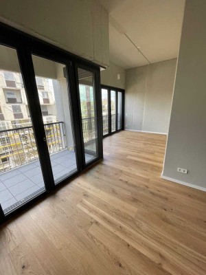 Moderne, loftartige Wohnung mit Betonoptik