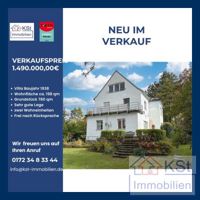 Exklusive Villa im Dichterviertel von Markkleeberg - großzügig, elegant und in Toplage zu verkaufen