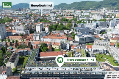 Neubaucharme mitten in der Stadt