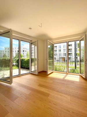 Stilvolle Vier-Zimmer Wohnung mit sonnigem Balkon