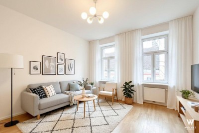 Top-sanierte 3-Zimmer Altbauwohnung – Ruhige Toplage beim Augarten