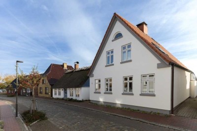 Ostseetraum im historischen Dorfkern von Maasholm mit Bauplatz