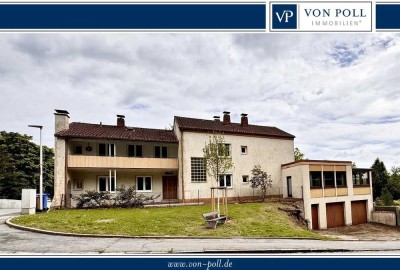 Mehrfamilienhaus zum sanieren mit Blick über Deggendorf, Nähe Krankenhaus