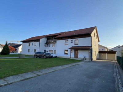 Hengersberg: 3 Zimmerwhg. im Obergeschoss m. herrlichem Süd-Balkon in Anliegerstraße!