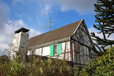 Fachwerkhaus mit Halle auf riesigem Grundstück. Ideal für Tierhaltung und Gewerbe