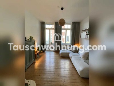 Tauschwohnung: Charmante 3ZKB Balkon Altbau (WG geeignet) gegen größer