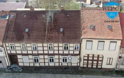 Sanierungsobjekt in bester Lage - 2 Fachwerkhäuser  in Arneburg