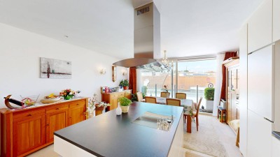3 Zimmer Dachgeschoss Wohnung inkl. Einbauküche und direktem Blick auf Schloss Schönbrunn