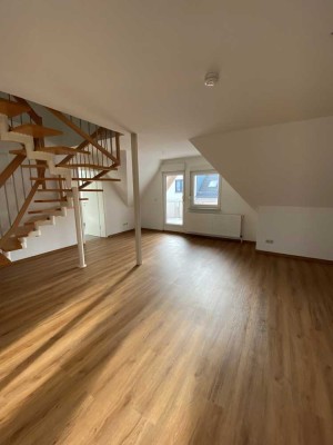 gemütliche Wohnung im Dachgeschoss über 2 Etagen