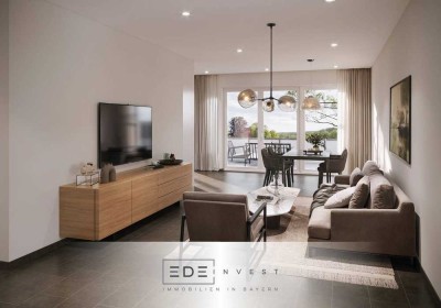 Lichtdurchflutete 3,5-Zimmerwohnung mit Südbalkon in Zorneding