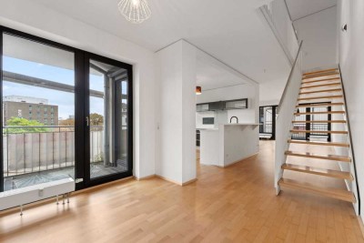 Moderne Maisonette-Wohnung im Zentrum von Bonn mit Garage u. Einbauküche sowie 300m vom HBF entfernt