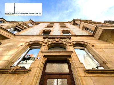 Erstbezug nach Renovierung: 3 Zi-Altbau-Whg. (ca. 70,45 m²) im Heusteigviertel