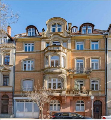 Charmante 3,5-Zimmer Maisonette-Wohnung im 4. OG in Heidelberg Weststadt