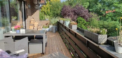 Schöne 3 Zimmer Wohnung mit Balkon und Kamin in Rietberg zu vermieten