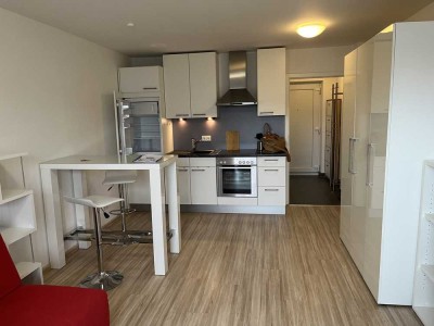 Möblierte 1-Zi. Wohnung mit Balkon und Küche in Ingolstadt Nord (für Studenten/Azubis/Praktikanten)