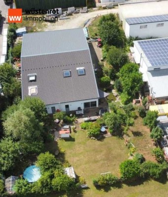 Vielseitig nutzbar! Wohnhaus mit Gewerbefläche und Hallen in beliebter Gewerbelage von Abtsgmünd
