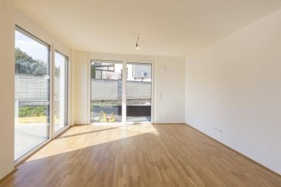 Gartenwohnung mit drei Zimmer und großzügiger Terrasse ​​​​​​​