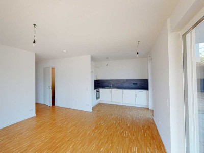 2 Zimmer Wohnung mit Fußbodenheizung und Echtholzparkett