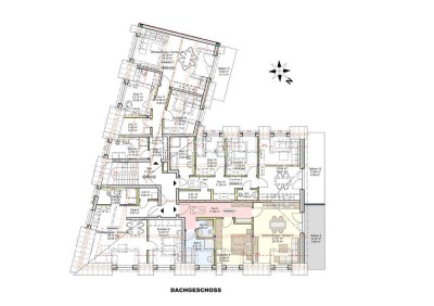 Attraktive DG Wohnung im modernen Neubau mit Dachterrasse