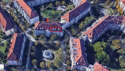 1-Zimmer-DG-Wohnung mit EBK in Augsburg Univiertel - optimale Studierendenwohnung