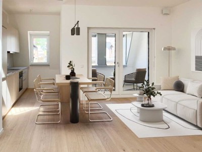 Luxuriöses Penthouse in Ulm mit Münsterblick – 3-Zimmer-Wohntraum mit Dachgarten
