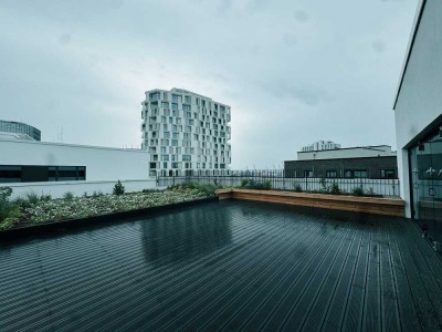 Erstbezug HafenCity: Exklusive 3-Raum-Wohnung mit luxuriöser Innenausstattung, Balkon, EBK, Gym
