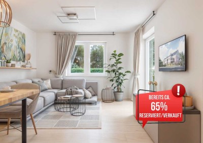 Betreutes Wohnen in naturnaher Lage in FDB-Ottmaring: 2-Zimmer-Wohnung mit Süd-West-Balkon