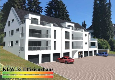 Helle und großzügige 4-Zimmer-Dachgeschosswohnung mit großer Loggia in Burscheid
