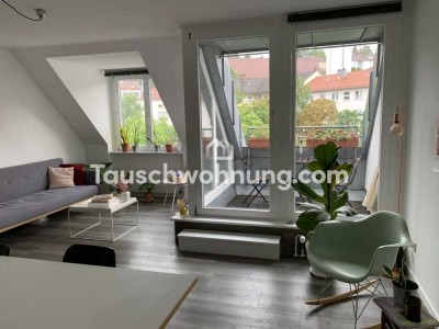 Tauschwohnung: Wunderschöne helle 2-Zi. Wohnung mit ruhigem Balkon in Ost