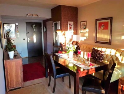 Hoch hinaus: Exklusive 3-Zimmer-Penthouse-Wohnung mit Fernblick und Loggia