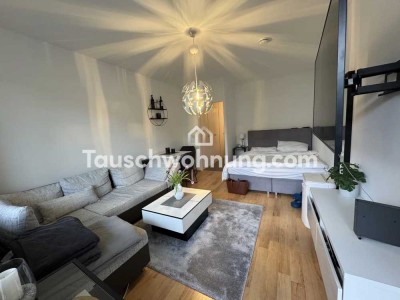 Tauschwohnung: 1-Zimmer Whg gegen größer