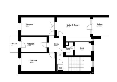 Nordend (8071041)  hochwertig, energetisch sanierter Altbau