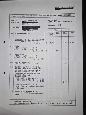 2 Wohnungen  in einem 2 Familienhaus  in bevorzugter Lage Hannover– Wettbergen.
EG ATP1
OG/ DG ATP2