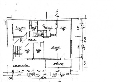 Gepflegte 4-Zimmer Wohnung mit Balkon in Flintbek