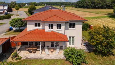 Familienfreundliches Einfamilienhaus mit guter Ausstattung & viel Platz! Ruhige Lage mit Blick auf d