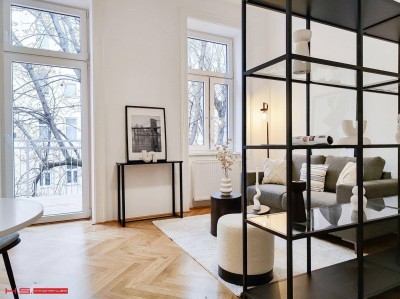 TOPLAGE - BALKONERSTBEZUG - APARTMENT mit GRÜNBLICK - STILHAUS - RUHELAGE- 4.LIFTSTOCK