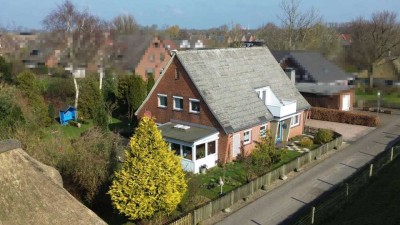 Wohnen am Eiderdeich Mehr ist Meer - Einfamilienhaus mit Ferienwohnung direkt am Naturschutzgebiet