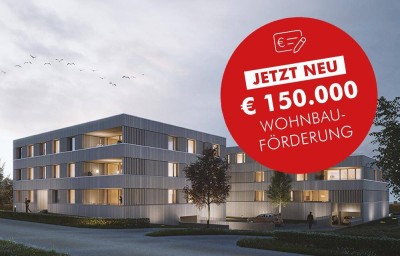 Der Bodensee ganz nah: 3-Zimmer Terrassenwohnung MIT WOHNBAUFÖRDERUNG (Top B04)