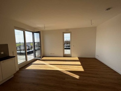 Grünviertel Quartier | Familienwohnung mit 40qm Dachterrasse zum Verweilen