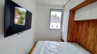 Wassergrundstück - möbliertes Wohnen - 3 Zimmer am Seddinsee