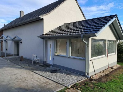 Preiswerte komfortable moderne 2-R-Wohnung auf dem Lande! Auch für Rollstuhlfahrer geeignet!