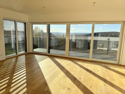 Doppelhaushälfte zur MIETE nahe Eisenstadt – Mit Garten, Balkon &amp; Panorama-Dachterrasse