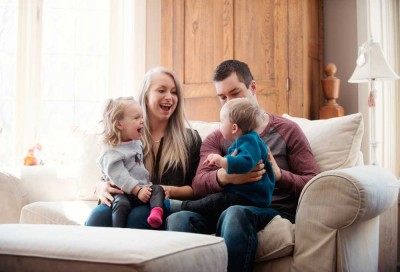 5-Zi.-Reihenhaus mit Terrasse, Garten und Dachterrasse