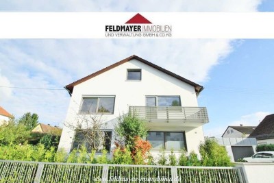 Top gepflegte, helle 4-Zimmer Wohnung mit EBK, Balkon & Gartenanteil